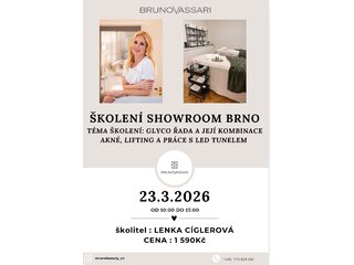 Školenie "GLYCO řada a jej kombinácie"  v Brně 23.3.2026