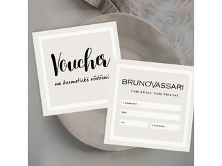 Dárkový voucher 15x15 cm  s obálkou