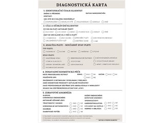 Diagnostická karta Diagnostická karta